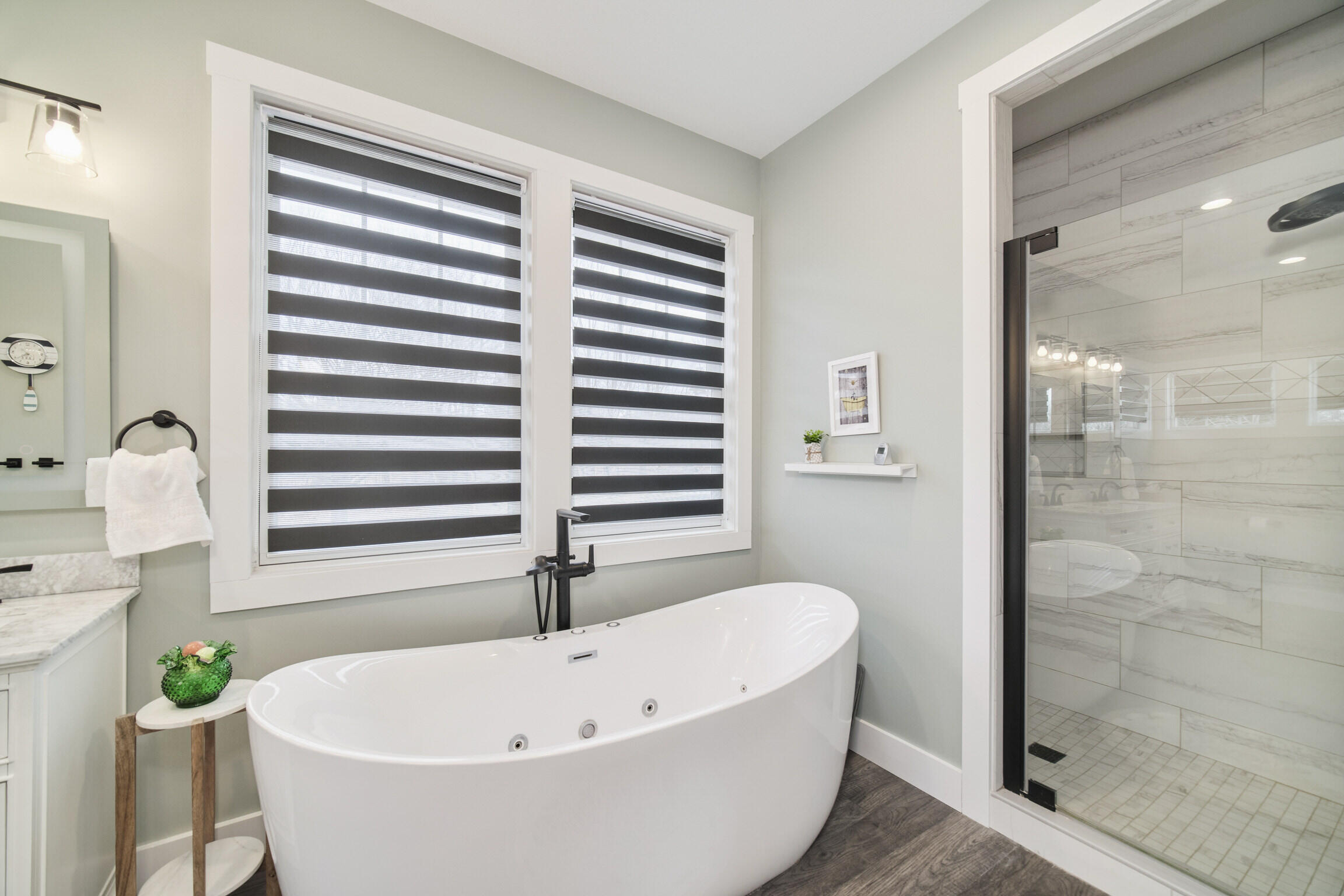 10201 Opal Ridge Drive Onekama, MI 49675 - Photo 31 of 88 Free standing jet tub & ceramic shower