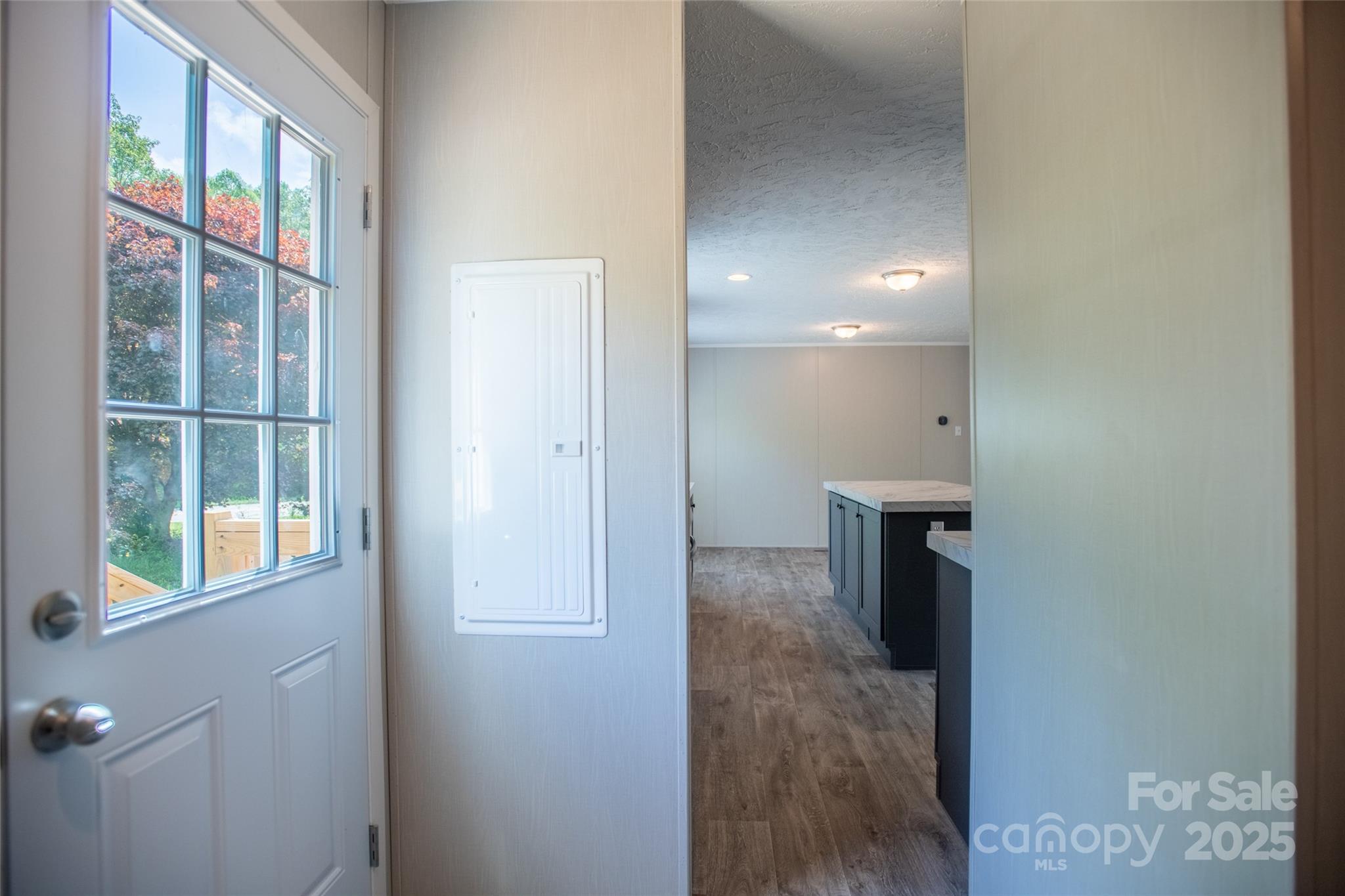 1451 Newfound Road Leicester, NC 28748 - Photo 11 of 39 a view of hallway with livingroom