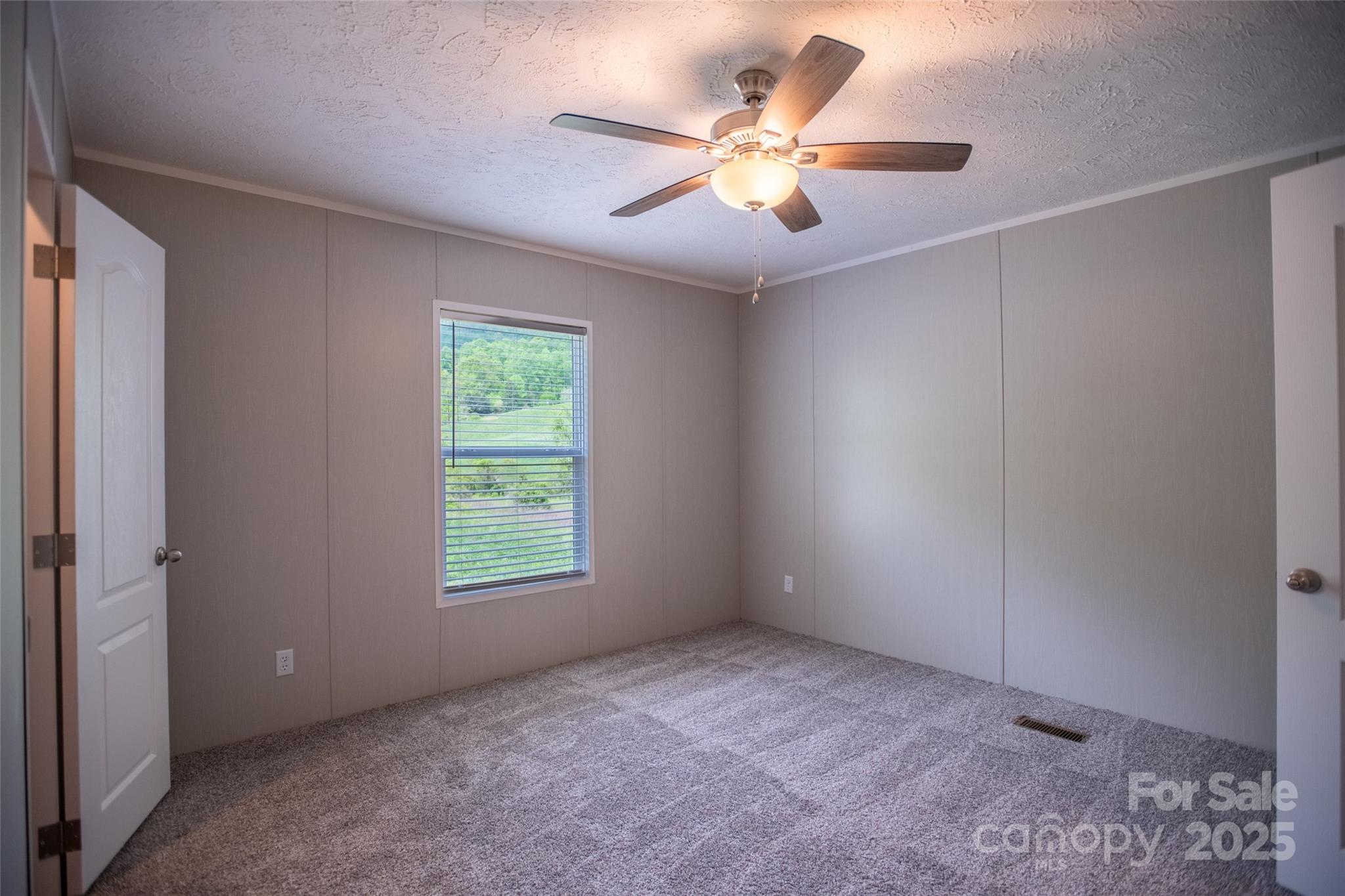 1451 Newfound Road Leicester, NC 28748 - Photo 29 of 39 an empty room with windows and fan
