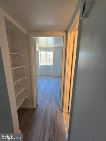 a view of wooden floor in a room