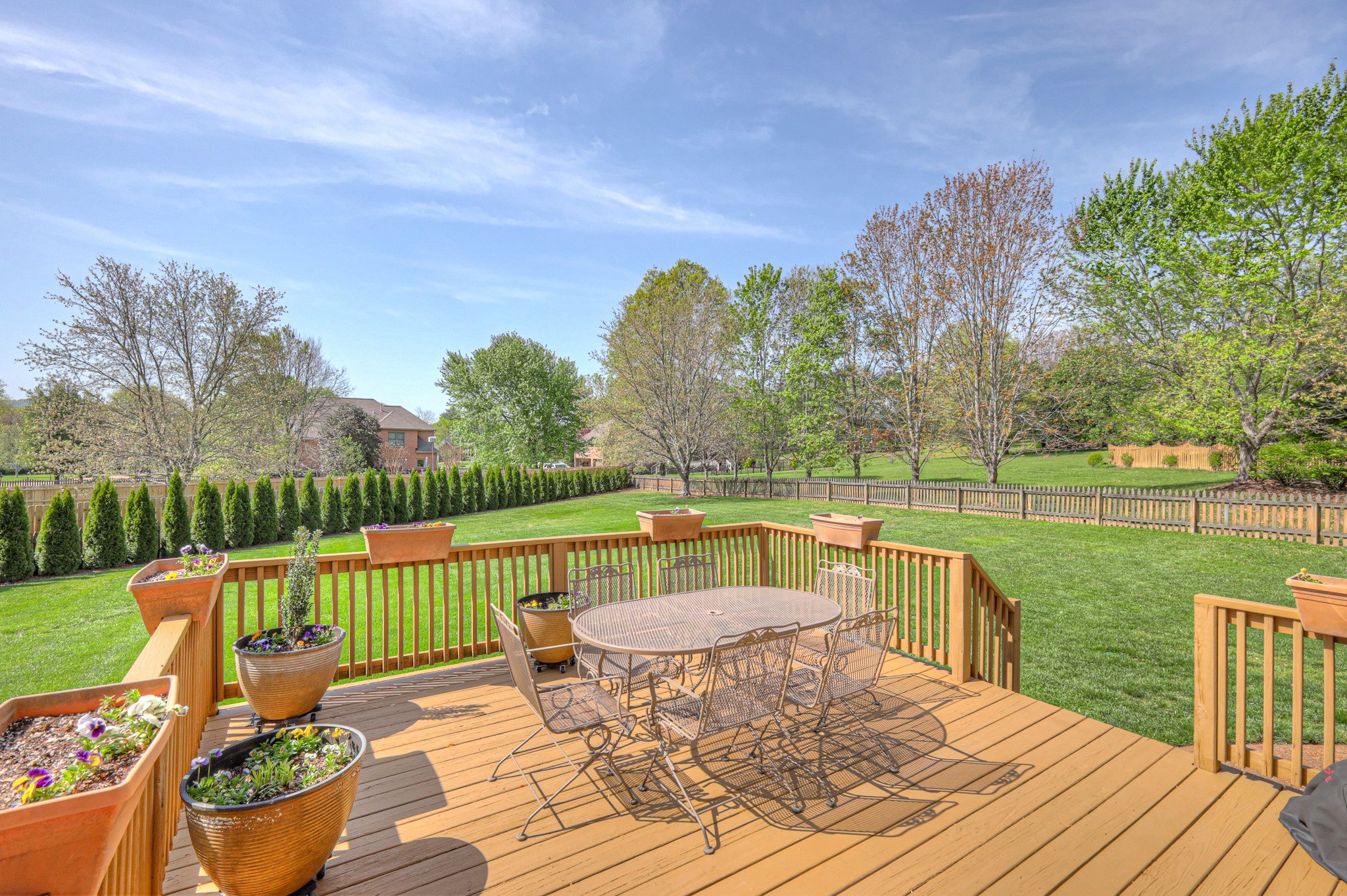 305 Eiderdown Court Franklin, TN 37064 - Photo 20 of 31 a view of a deck with mountain view and wooden floor
