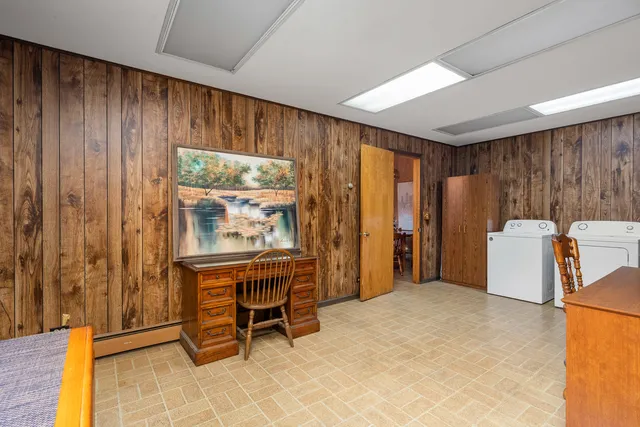 a view of a room with utility room