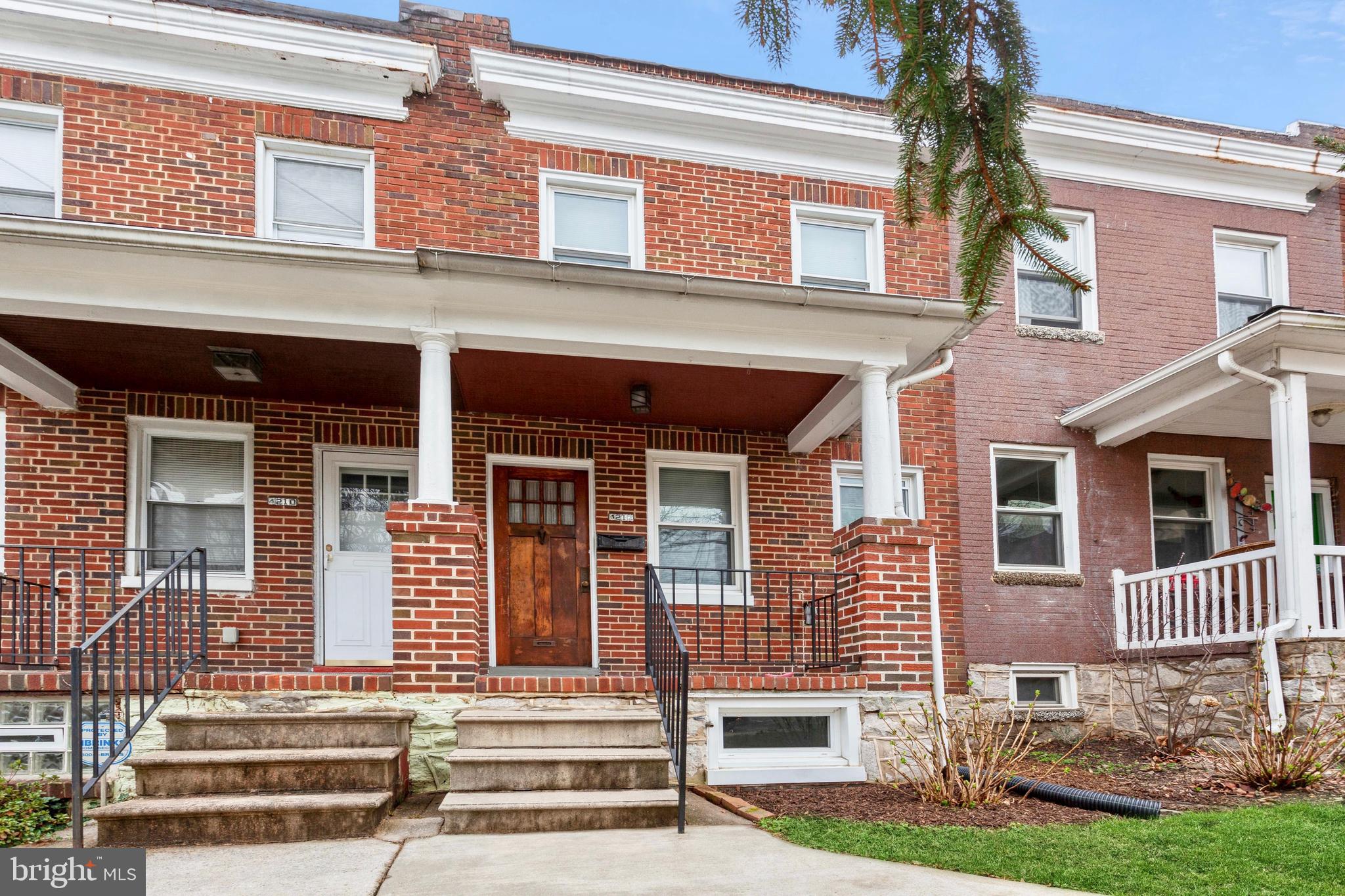 4212 Evans Chapel Road Baltimore, MD 21211 - Photo 2 of 37 Exterior Front