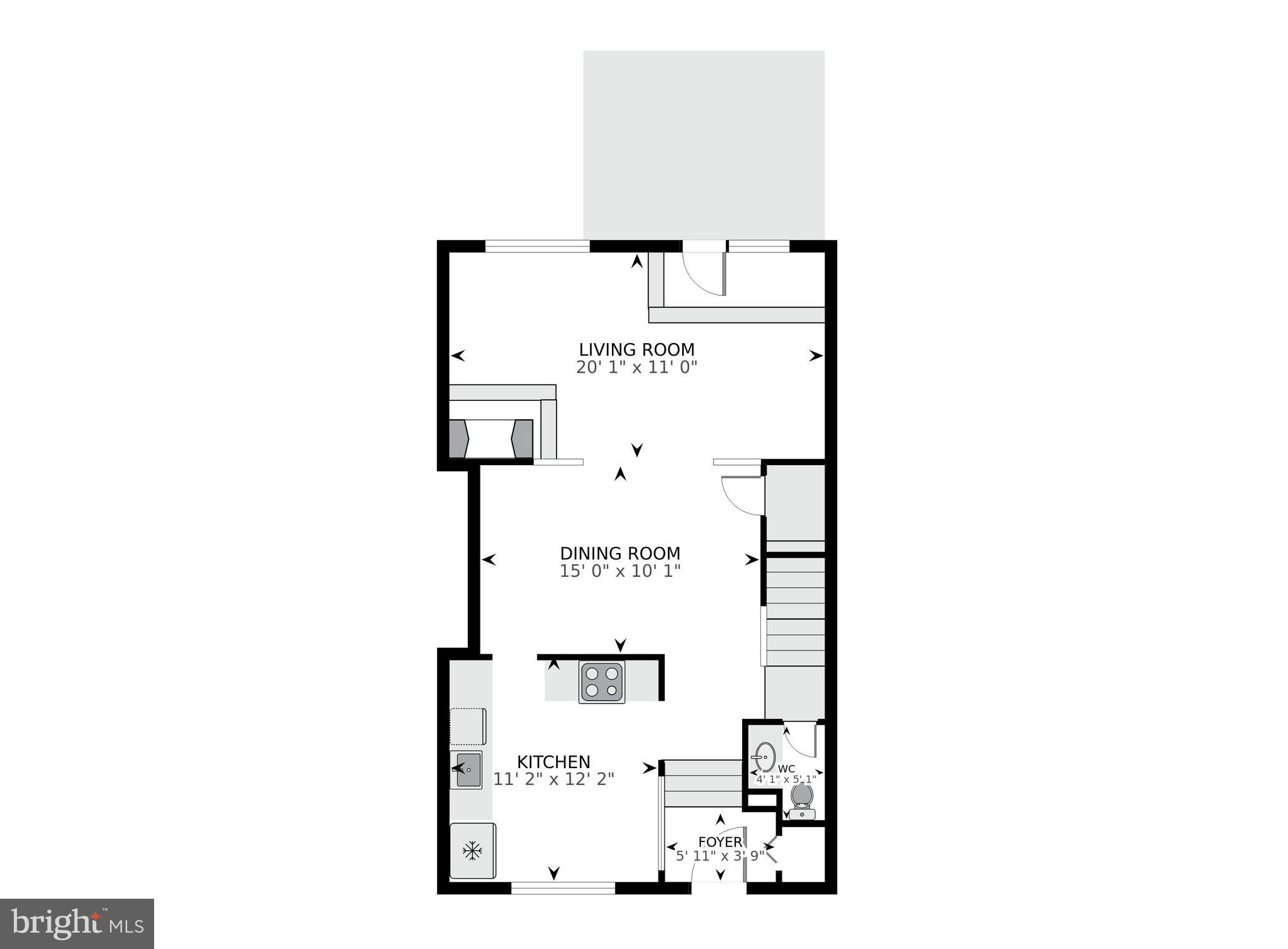 8868 Winding Hollow Way Springfield, VA 22152 - Photo 48 of 53 a picture of a bench in front of gate