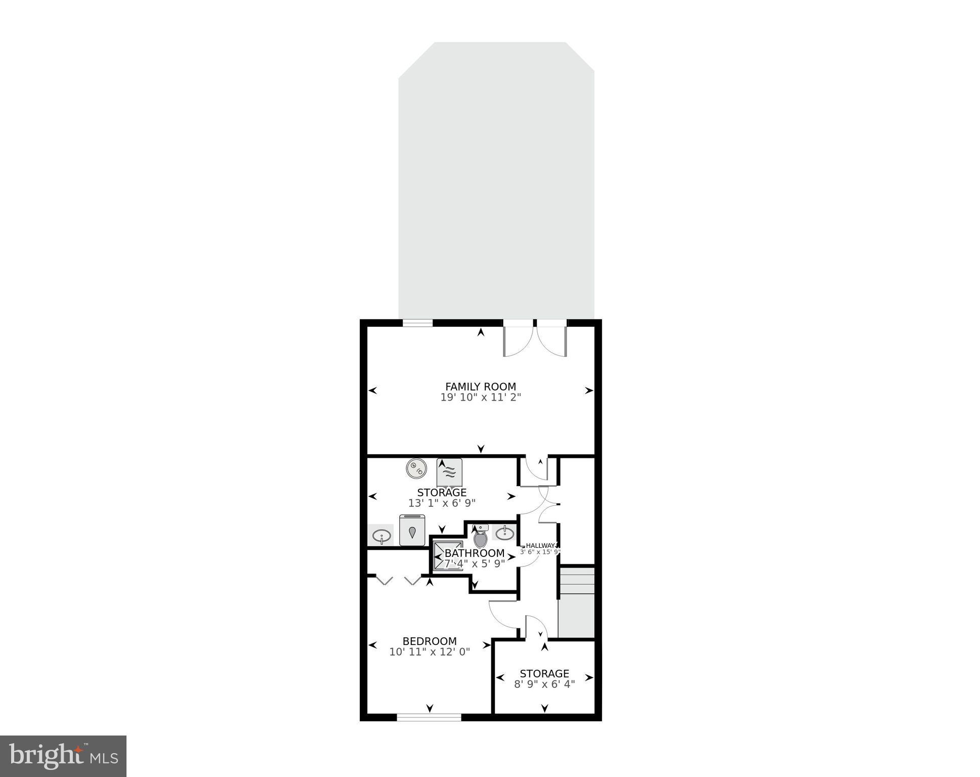 8868 Winding Hollow Way Springfield, VA 22152 - Photo 50 of 53 a picture of a floor plan