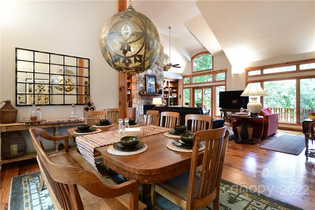 175 Clearview Point Drive Mount Gilead, NC 27306 - Photo 15 of 48 a view of a dining room with furniture window and outside view