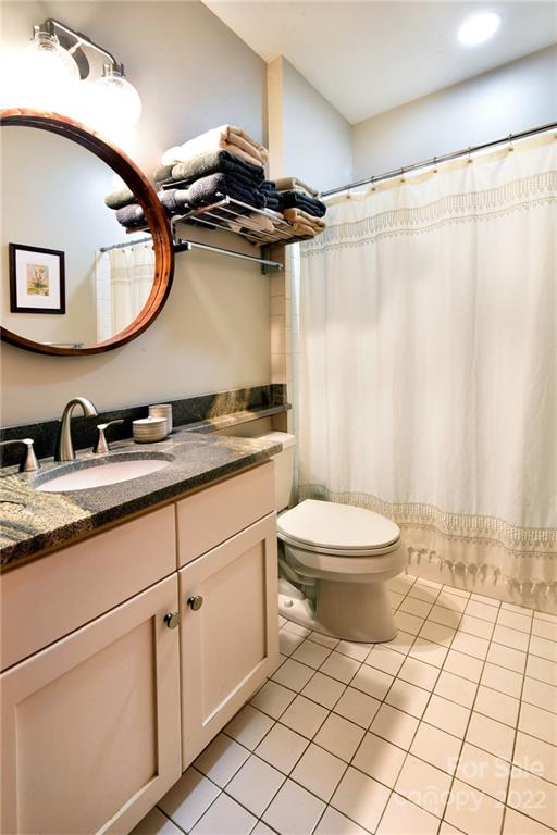175 Clearview Point Drive Mount Gilead, NC 27306 - Photo 27 of 48 a bathroom with a granite countertop sink mirror vanity and toilet