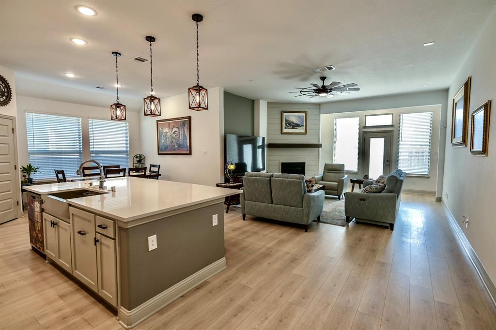 2609 Henley Way Venus, TX 76084 - Photo 40 of 40 a living room with furniture and a wooden floor