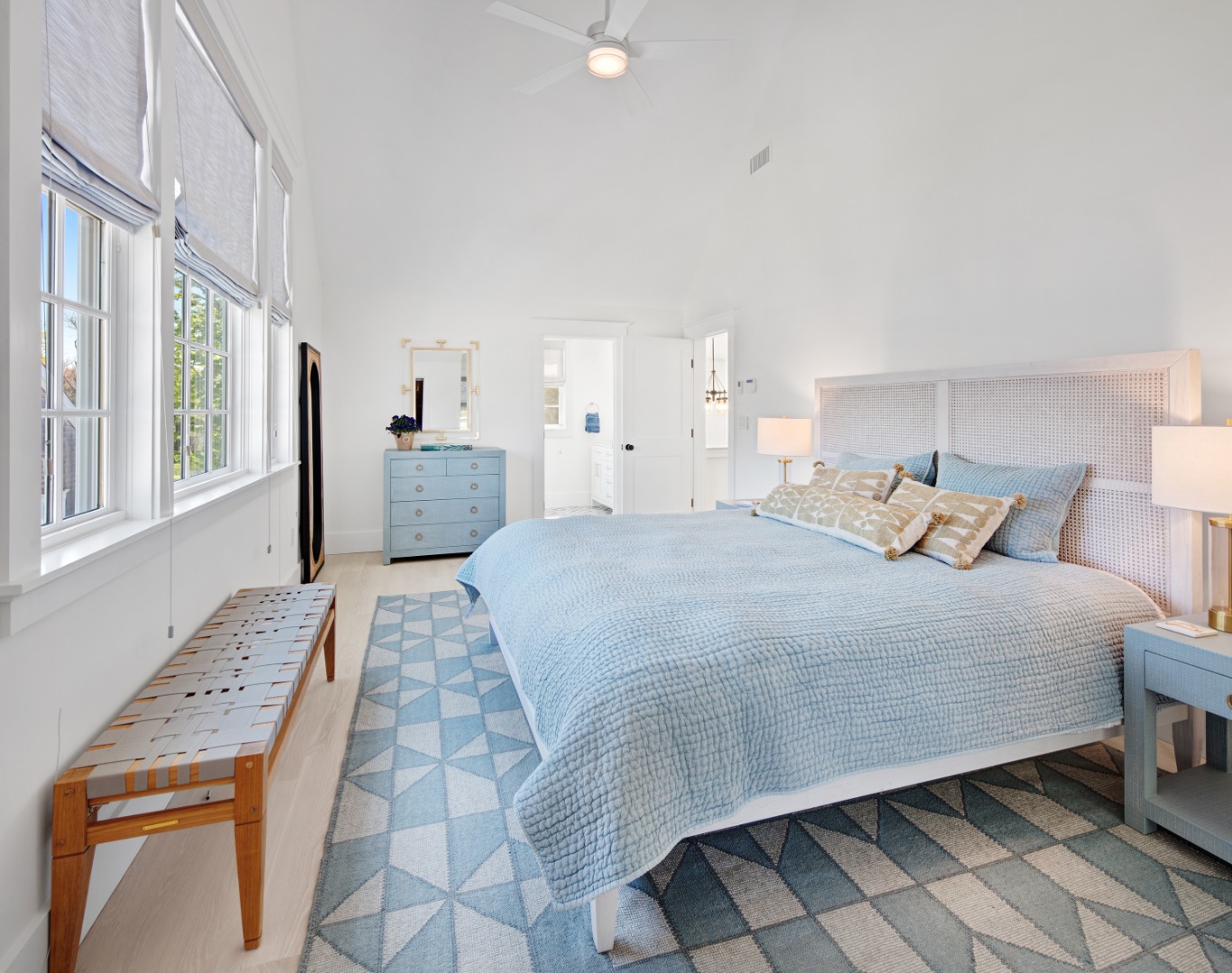 95 School Street Edgartown, MA 02539 - Photo 22 of 57 a bedroom with a bed and a window