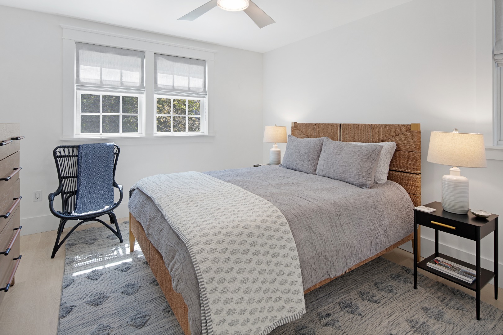 95 School Street Edgartown, MA 02539 - Photo 26 of 57 a bedroom with a bed chair and window