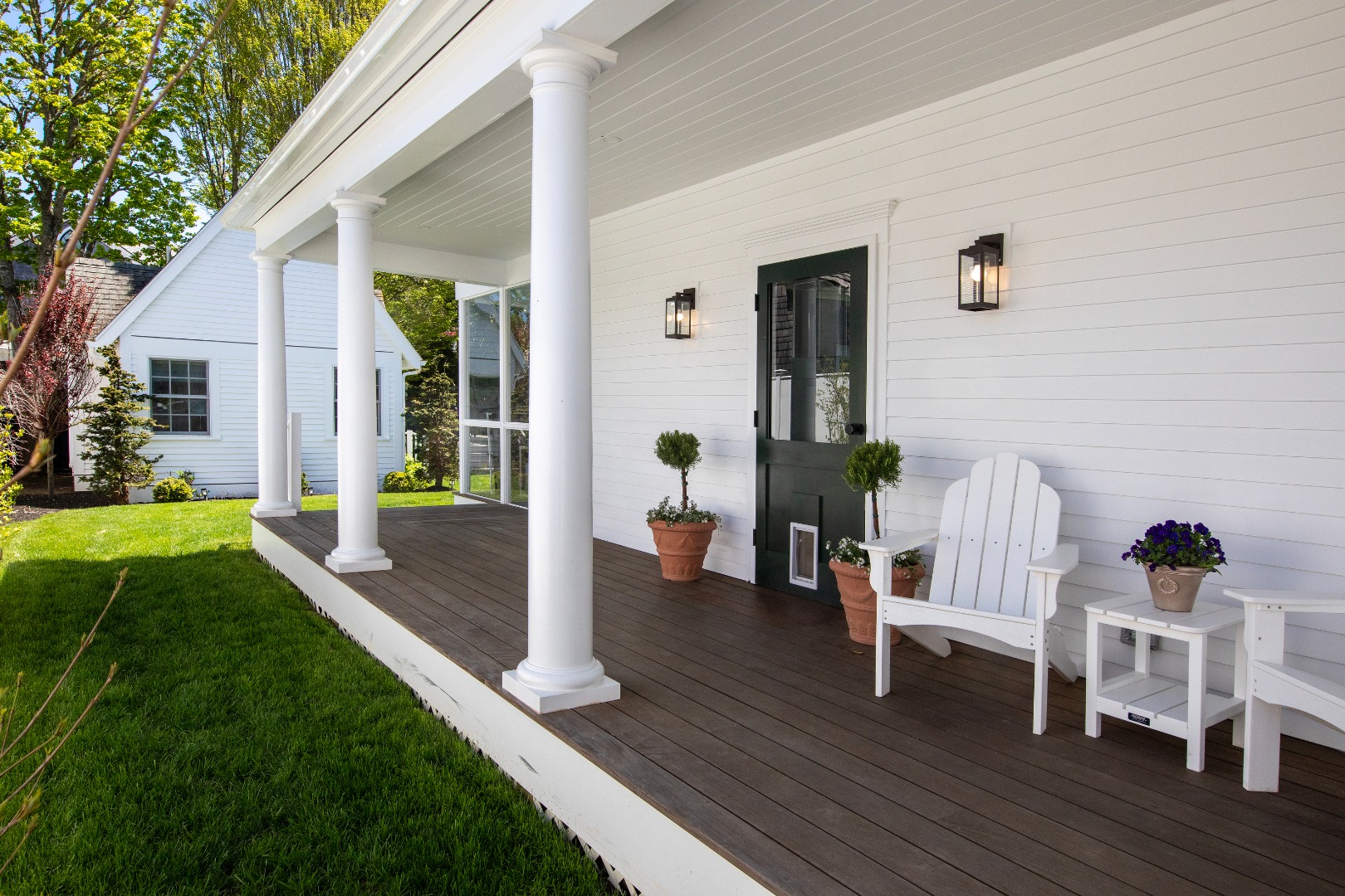 95 School Street Edgartown, MA 02539 - Photo 5 of 57 a view of living room kitchen with furniture and wooden floor