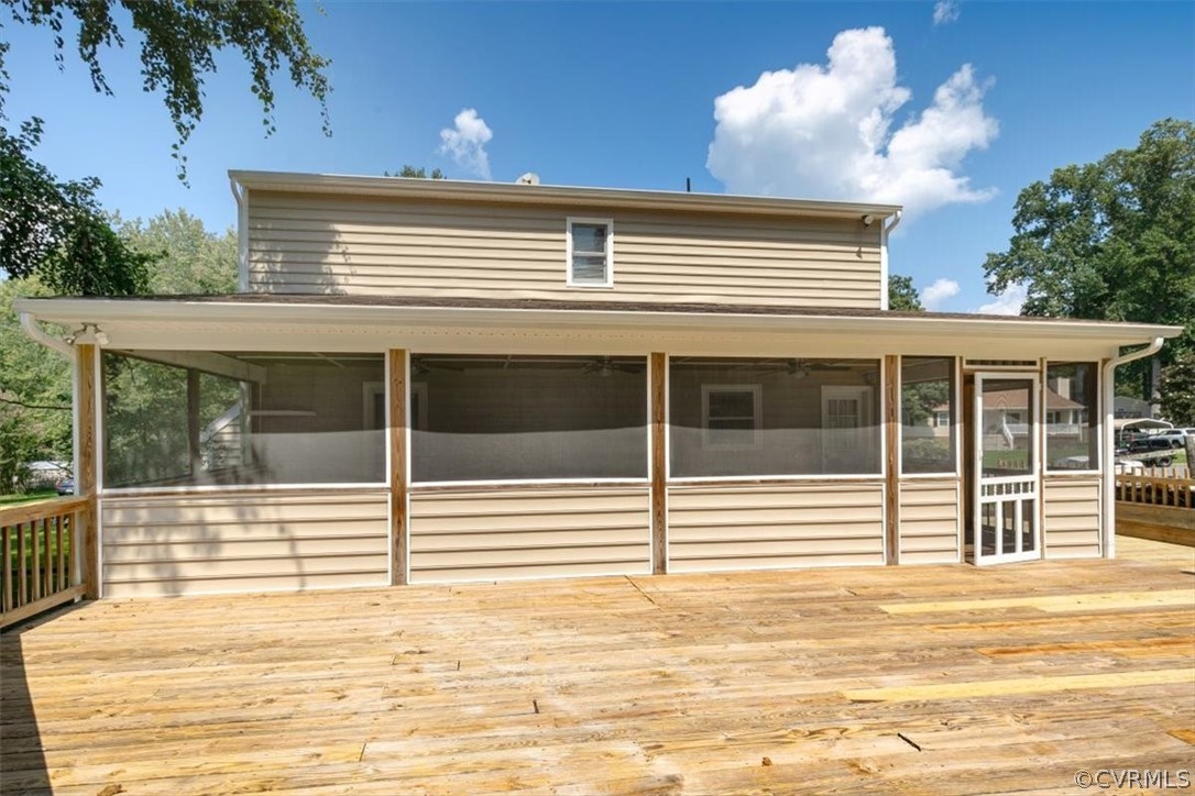 8401 Boones Trail Road Chesterfield, VA 23832 - Photo 19 of 24 a view of a house with a roof deck