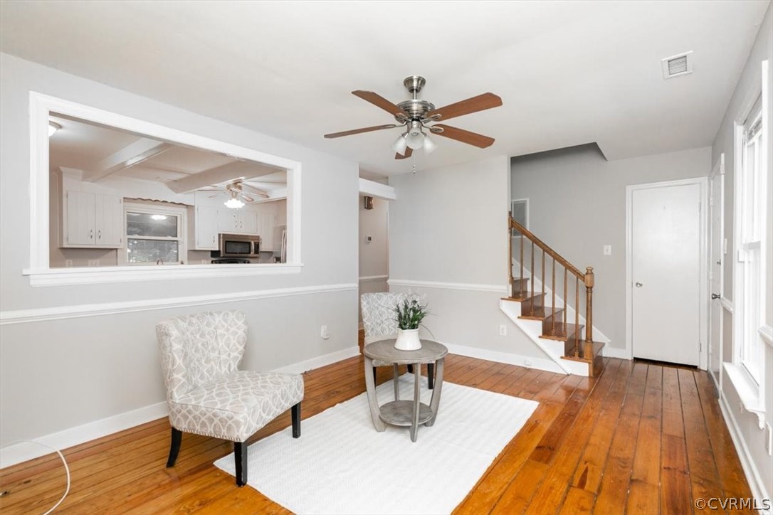 8401 Boones Trail Road Chesterfield, VA 23832 - Photo 3 of 24 a view of a dining room with furniture and wooden floor
