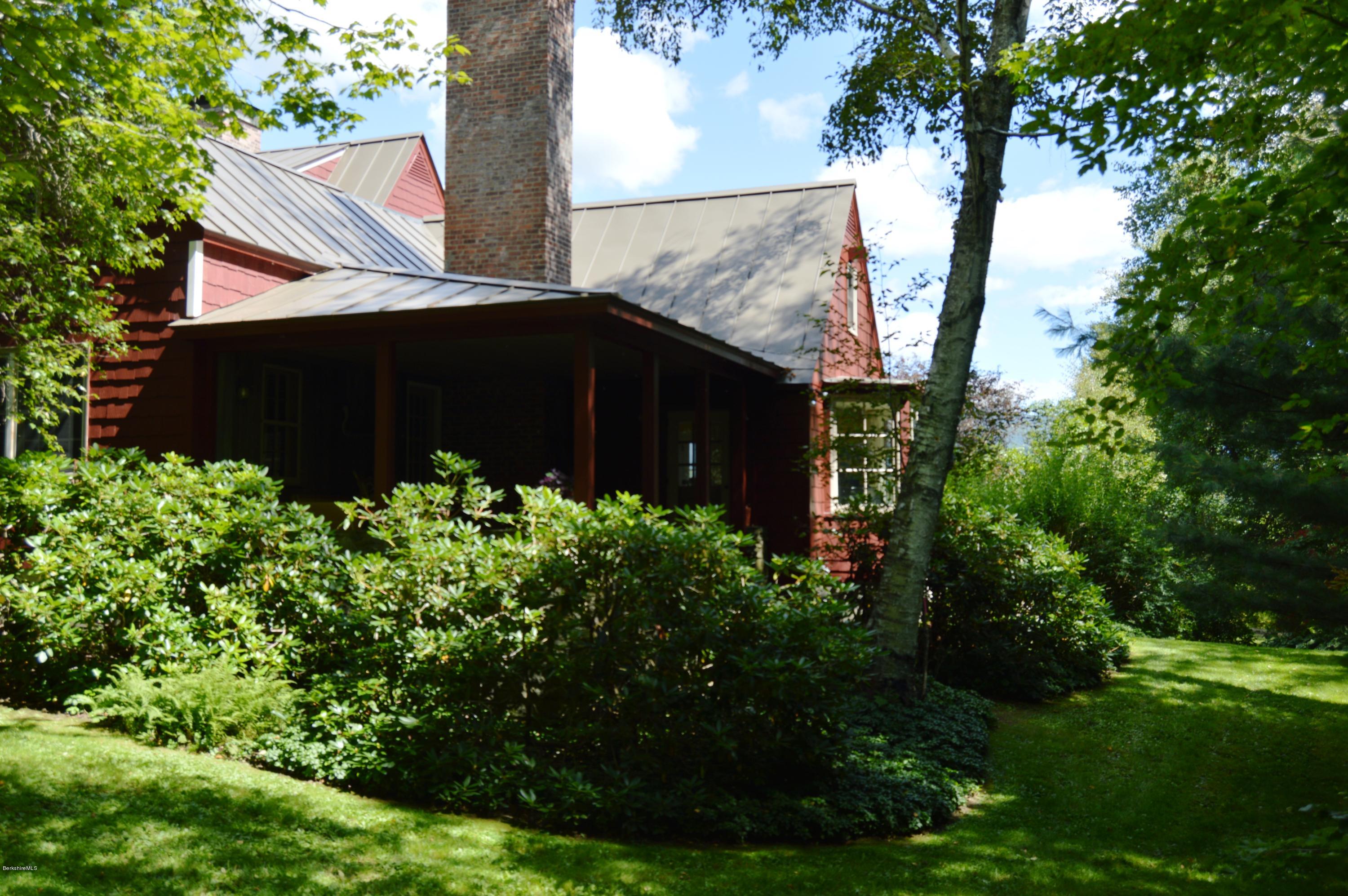 759 Hancock Road Williamstown, MA 01267 - Photo 18 of 71 a view of a house with a garden