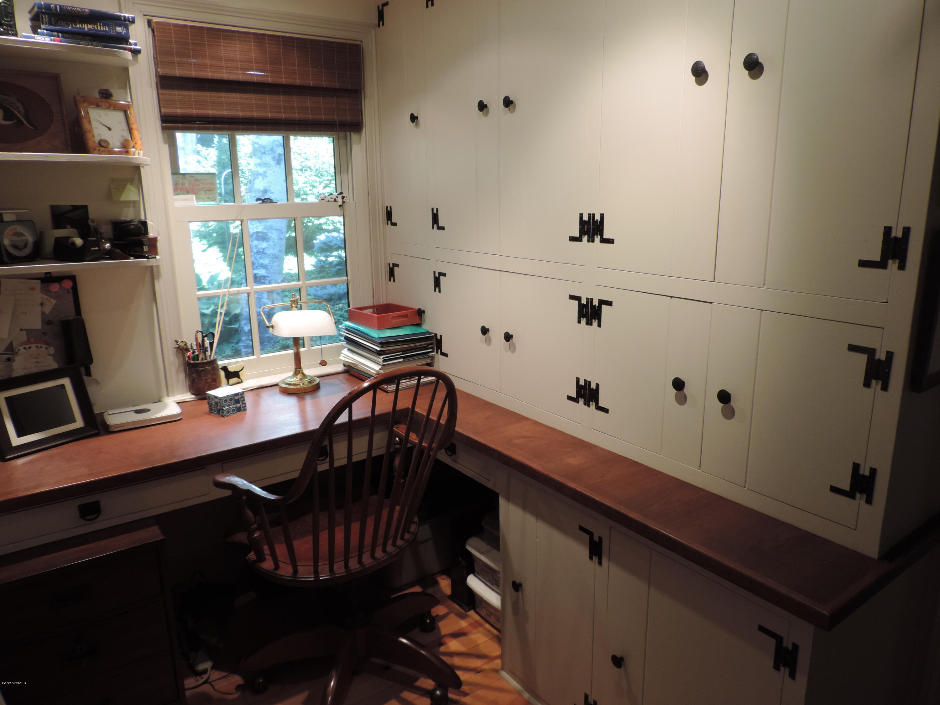 759 Hancock Road Williamstown, MA 01267 - Photo 10 of 71 a view of a workspace with furniture and a window