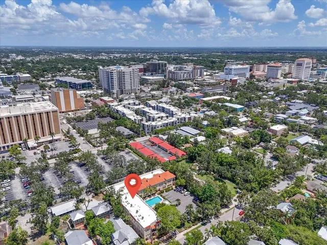 a view of city and ocean