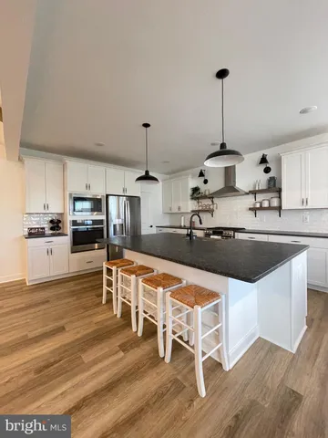 a view of a swimming pool and outdoor space