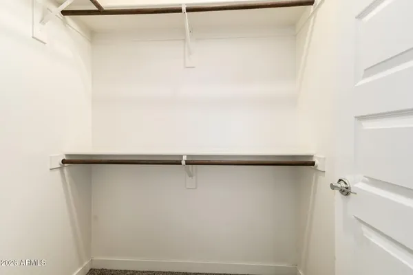 a view of a rack on the wall