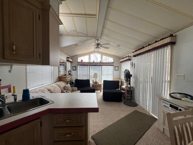 2795 East 28th Road Marseilles, IL 61341 - Photo 6 of 55 a view of a dining room with furniture a chandelier and wooden floor