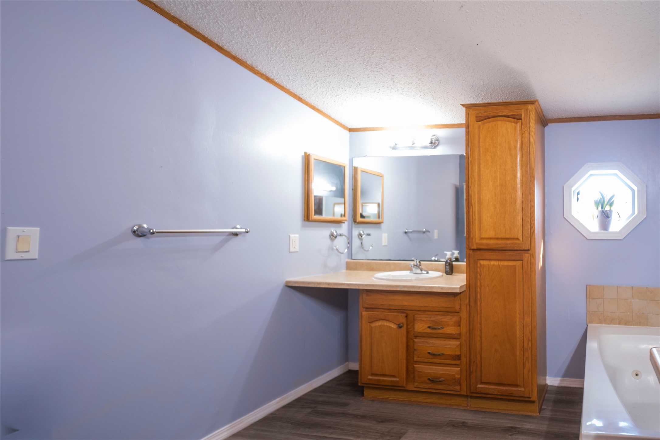 5406 Five Oaks Drive Spring, TX 77389 - Photo 11 of 26 Bathroom with tub and neutral finishes.