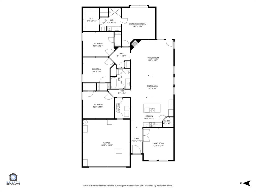 7645 Spring Drive Watauga, TX 76148 - Photo 28 of 28 a picture of a bathroom with mirror