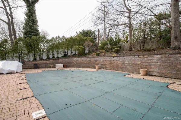 a outdoor space view with a sitting space