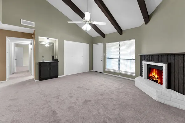 a bathroom with a sink a vanity and a mirror