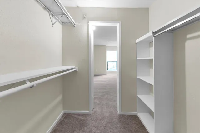 a view of a swimming pool with a lounge chair