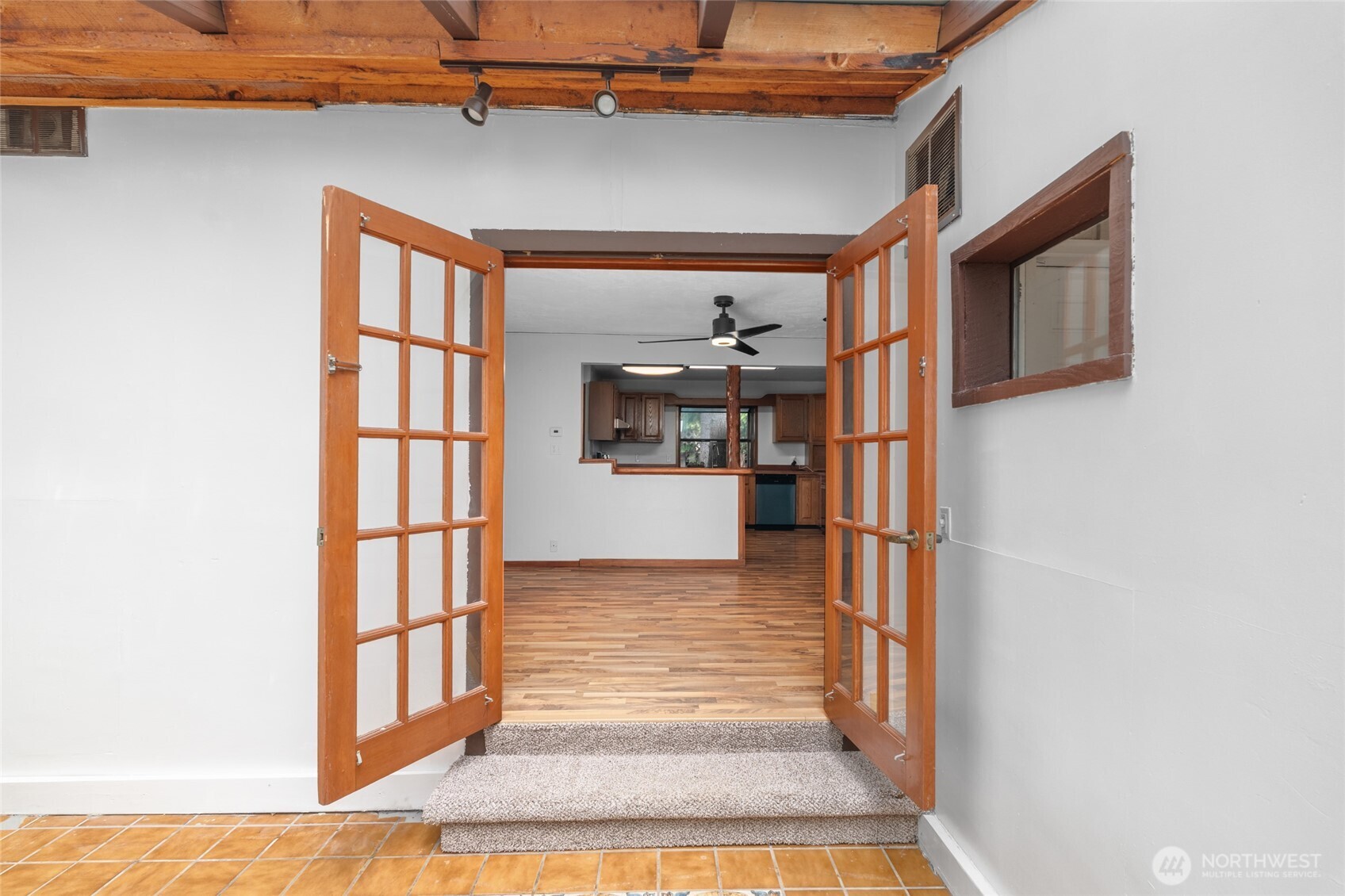 230 East Stavis Road Shelton, WA 98584 - Photo 11 of 35 a view of entryway and hall with wooden floor