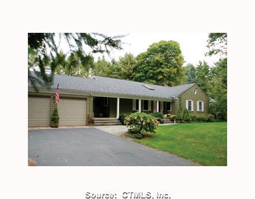 Exterior Front. Beautiful bluestone walkway and breezeway, the red door beckons you!