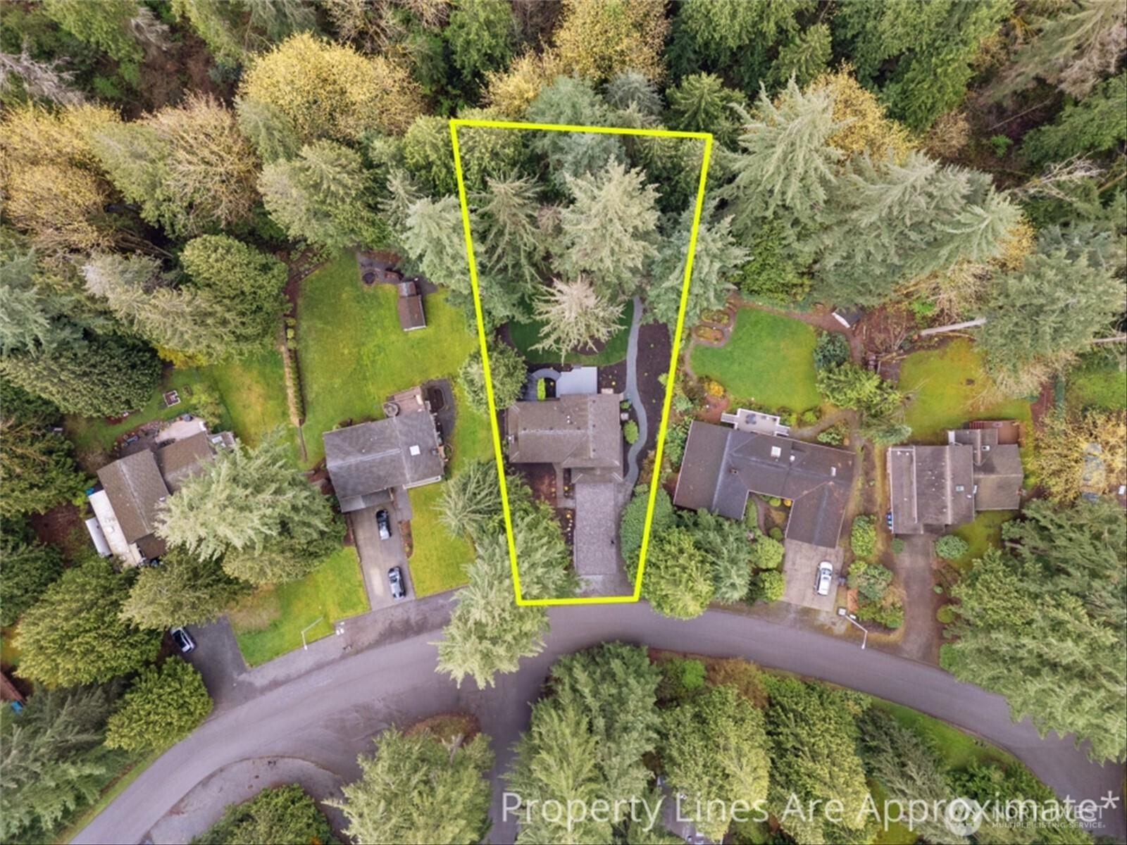 22929 38th Avenue Southeast Bothell, WA 98021 - Photo 34 of 37 an aerial view of a house with a yard basket ball court and outdoor seating