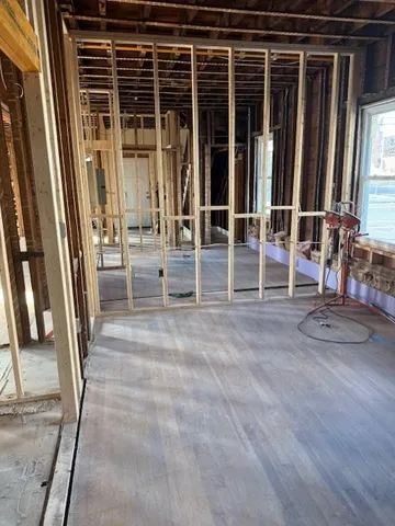 a view of front door with chairs