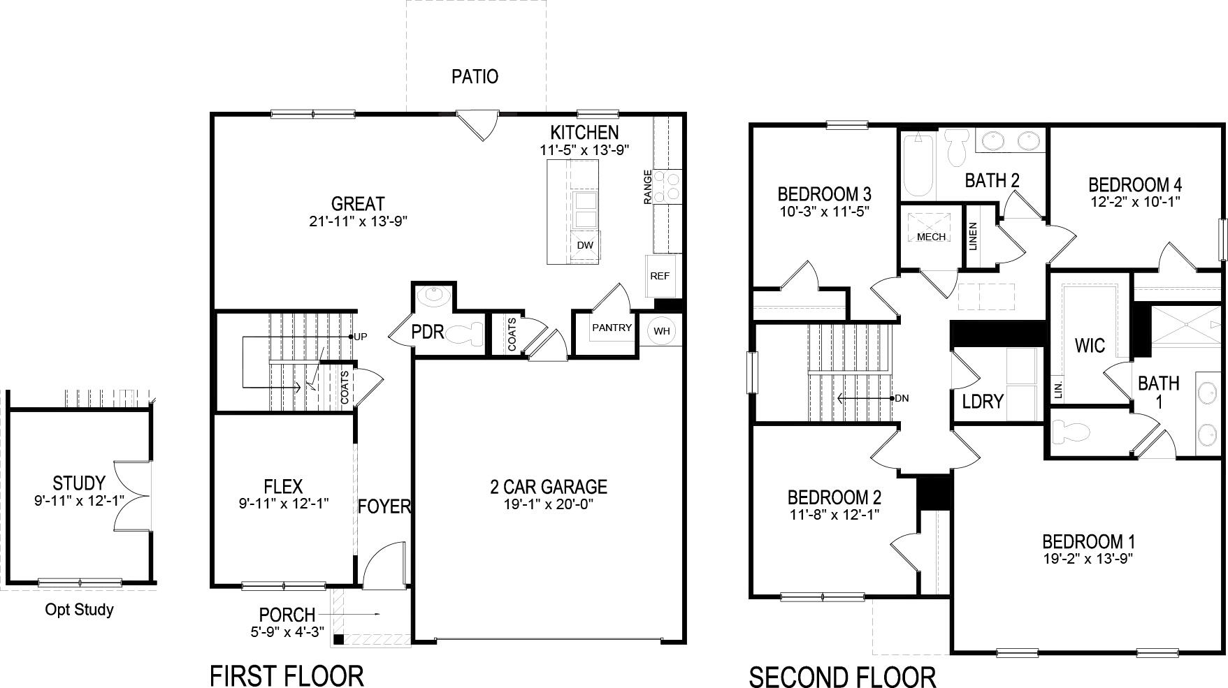 107 Old Warren School Road LaFayette, GA 30728 - Photo 25 of 25 CHAT Belhaven Floor Plan Express Updated