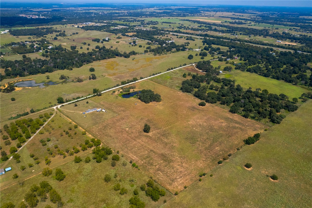 11733 Winstead Lane Calvert, TX 77837 - Photo 13 of 26 Aerial view of property's location featuring rural landscape and property boundaries highlighted