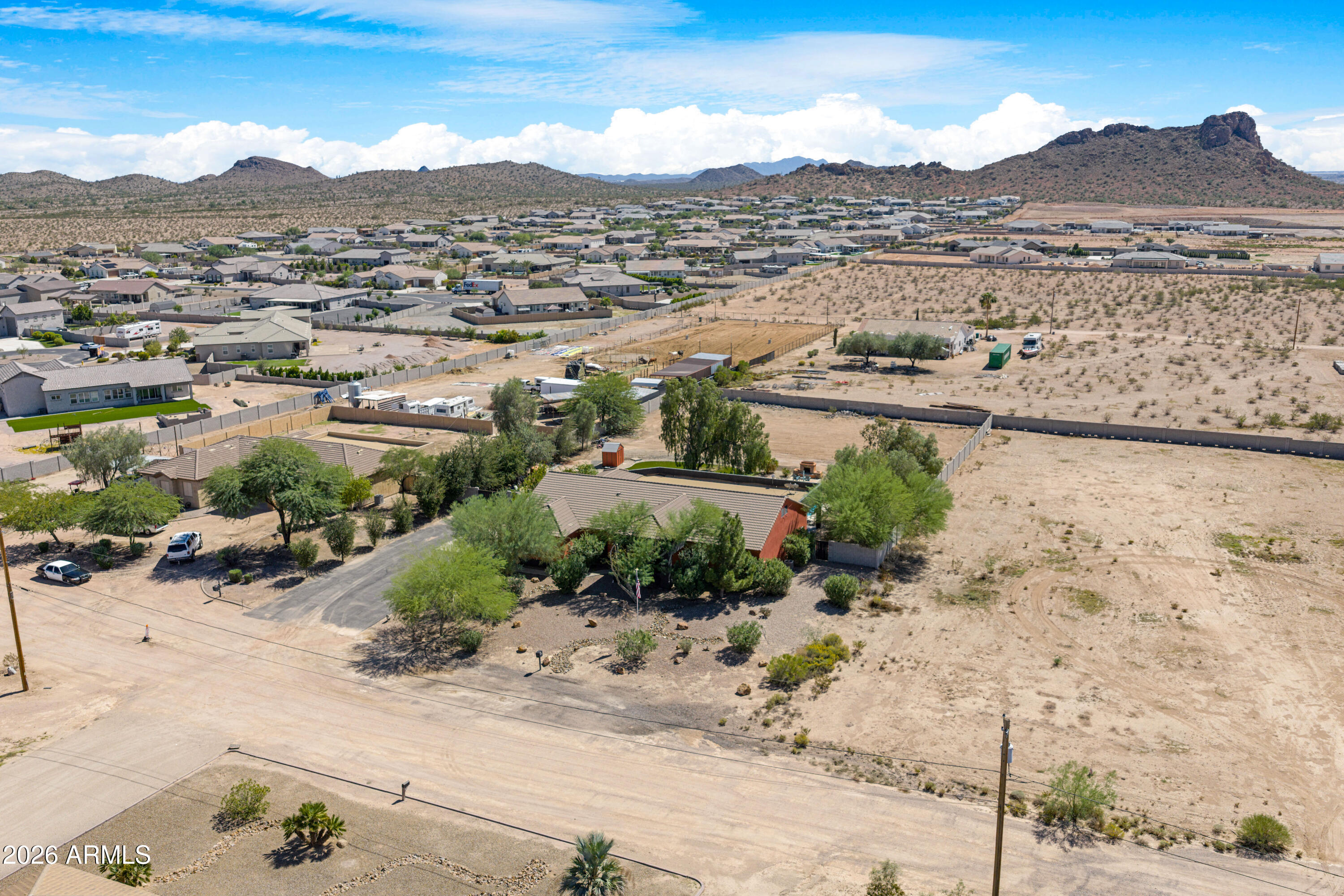 661 West Rhea Road San Tan Valley, AZ 85143 - Photo 50 of 59 Aerial 2