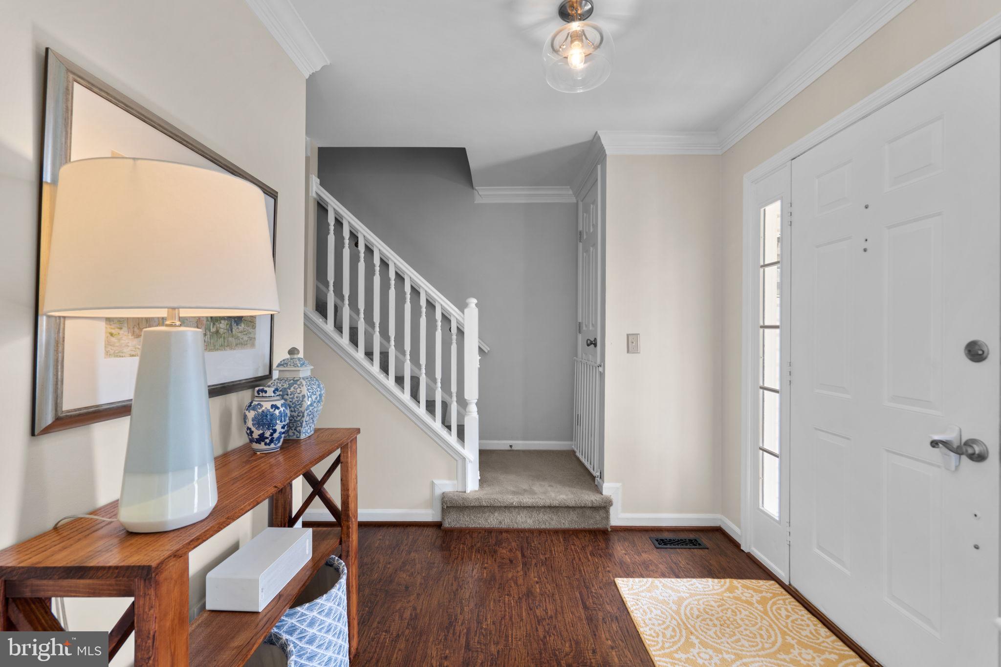 20747 Laplume Place Ashburn, VA 20147 - Photo 5 of 48 Entry foyer with hardwood floors