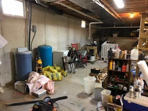 3594 Rakoniewski Road Manistee, MI 49660 - Photo 23 of 34 downstairs with 9ft. ceilings