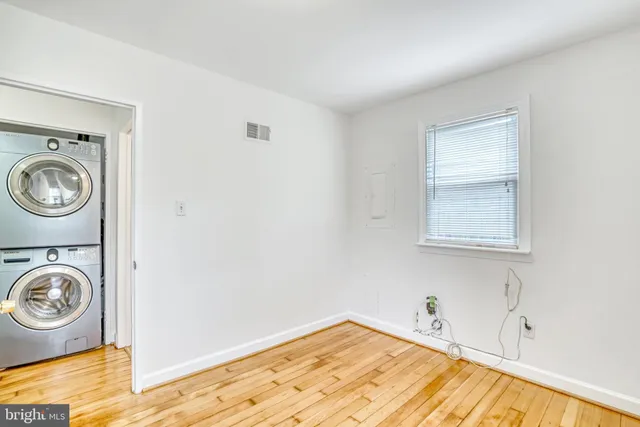 a backyard of a house