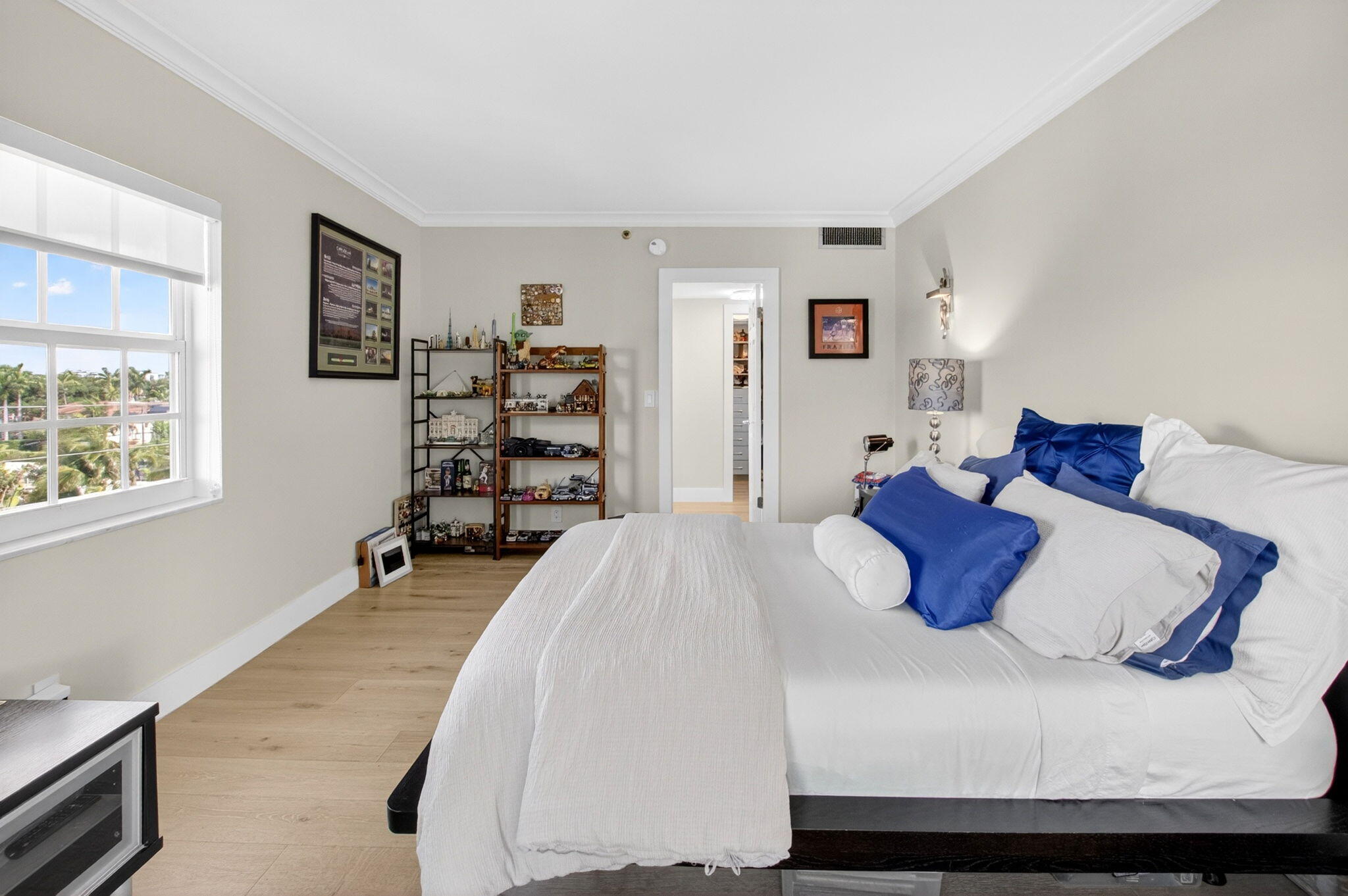 950 De Soto Road, Unit 5A Boca Raton, FL 33432 - Photo 48 of 98 a bedroom with a bed and a desk