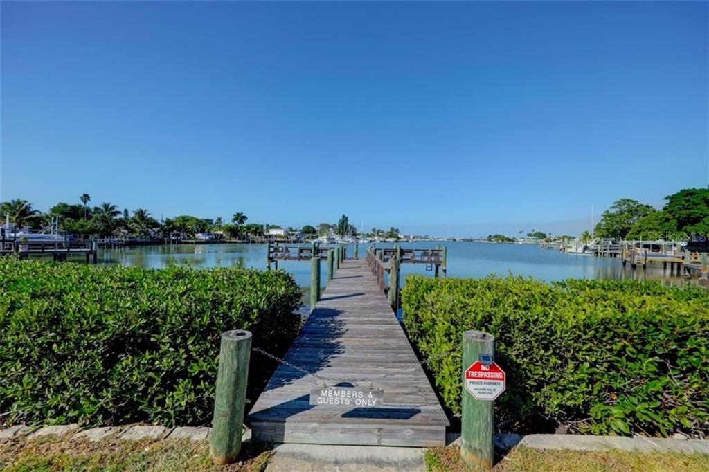 701 Sunset Cove Madeira Beach, FL 33708 - Photo 28 of 30 Community Docks