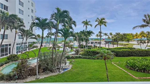 a view of a park with swings on the wall