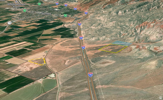 2600 Sevier Valley Canal Road Richfield, UT 84701 - Photo 57 of 63 Map of property location
