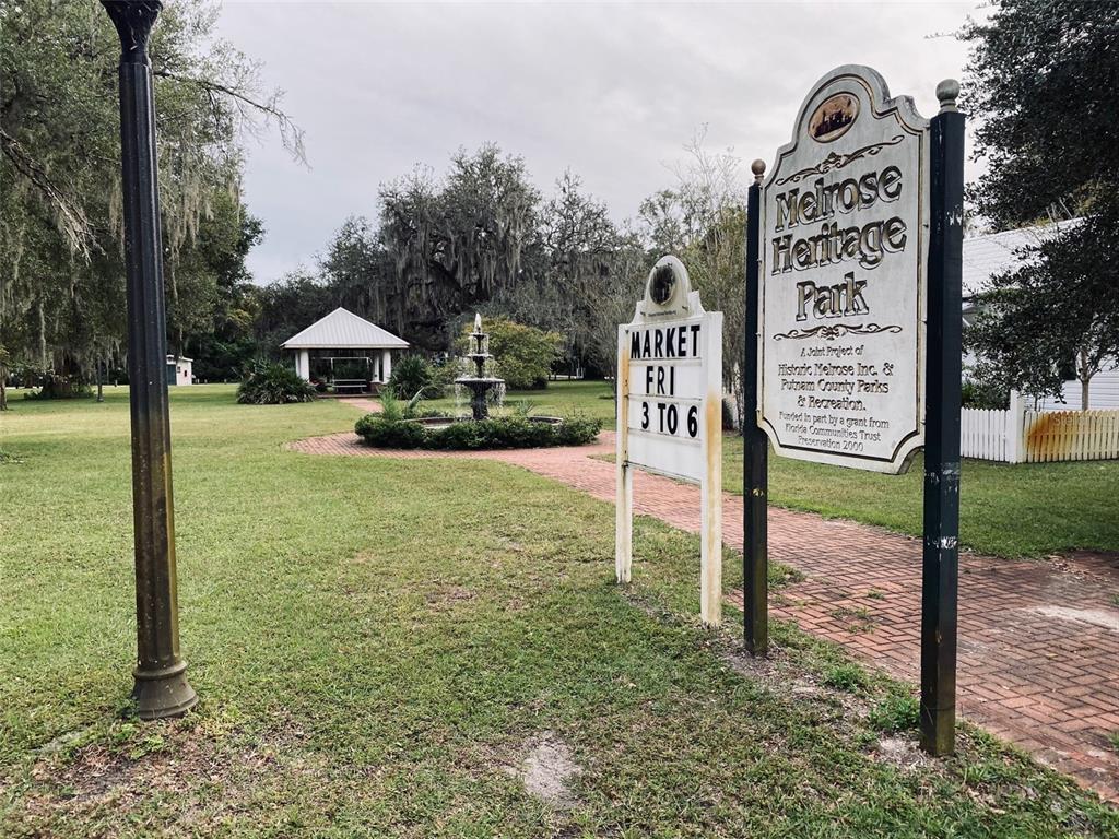 107 Eliam Road Melrose, FL 32666 - Photo 54 of 62 a sign on the side of the road