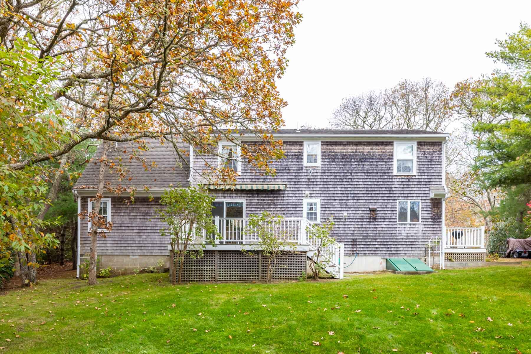 68 Marthas Road Edgartown, MA 02539 - Photo 19 of 20 front view of house with a yard