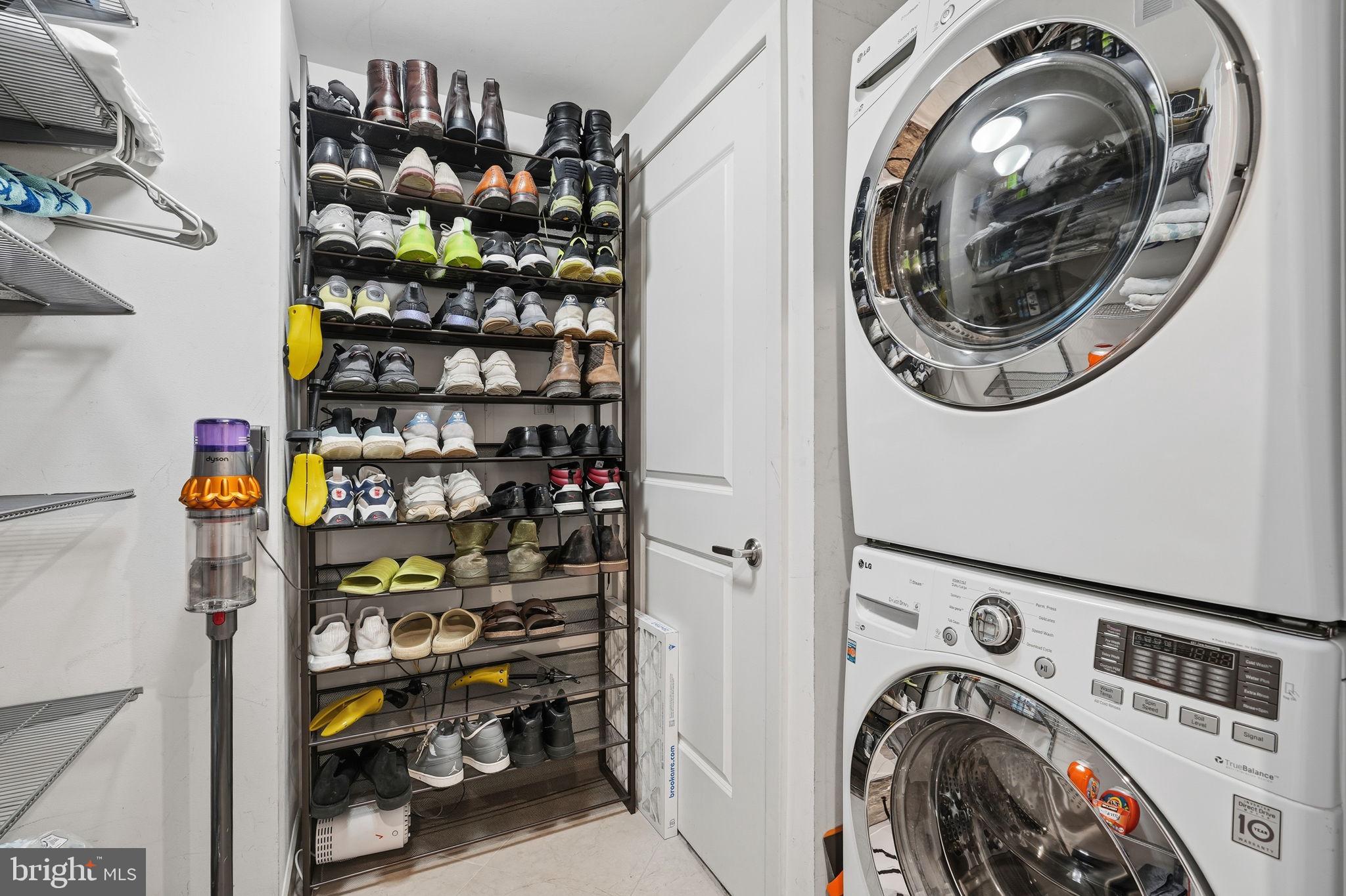 4301 Military Road Northwest, Unit 306 Washington, DC 20015 - Photo 11 of 22 Laundry/with large Closet