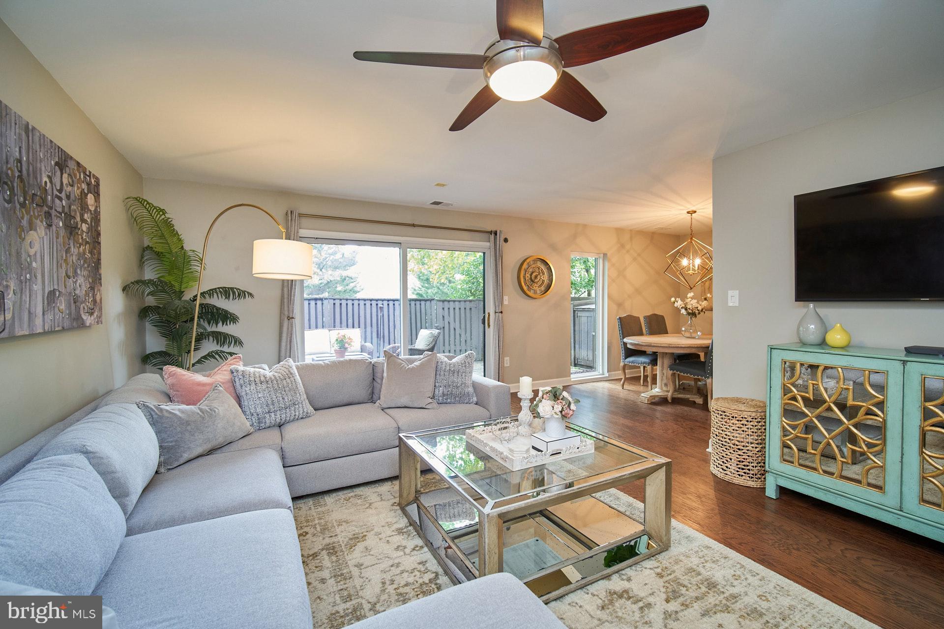 View of Living Room from Foyer