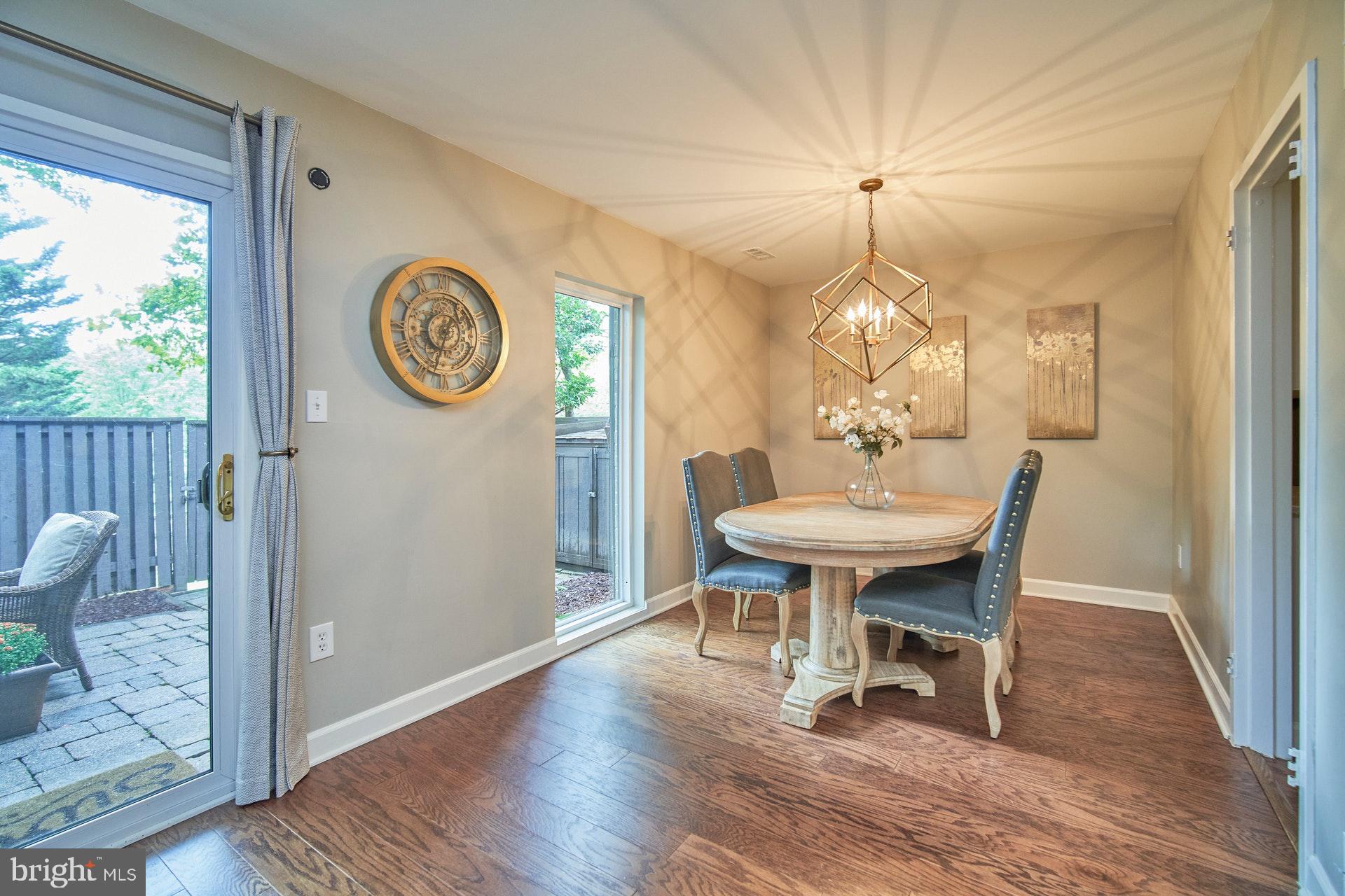 View of Dining Room from living room