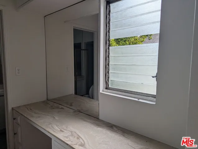 a view of an front door