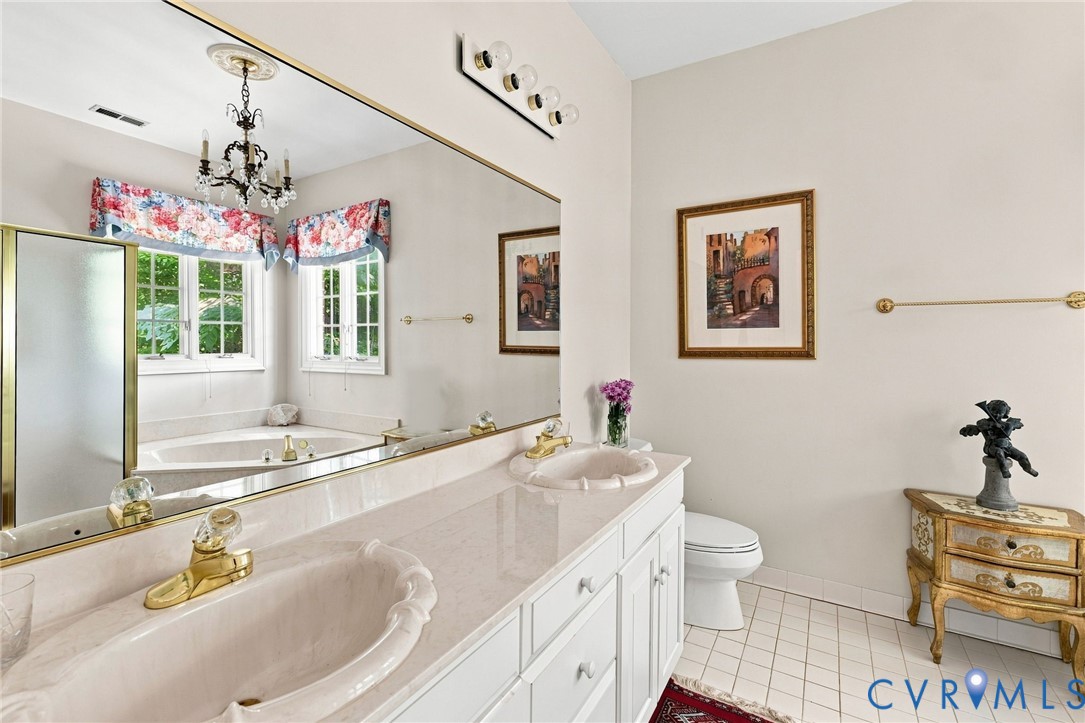 3950 Reeds Landing Circle Midlothian, VA 23113 - Photo 21 of 49 Dual vanity with built-in cabinetry, large wall-mo