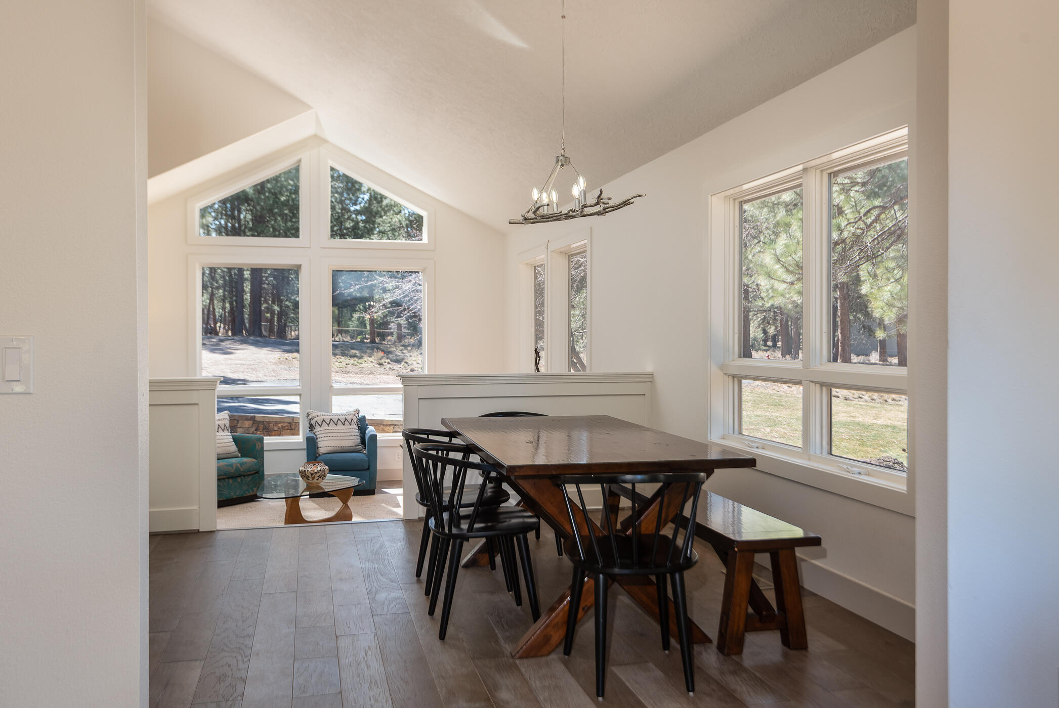 60012 West Ridgeview Drive Bend, OR 97702 - Photo 10 of 55 a view of a dining room with furniture window and outside view